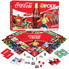 Coca Cola Monopoly (Coca-Cola Opoly) Collectors Edition (Vintage) Board Game