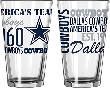 NFL Dallas Cowboys 16 oz Spirit Mixing Glass