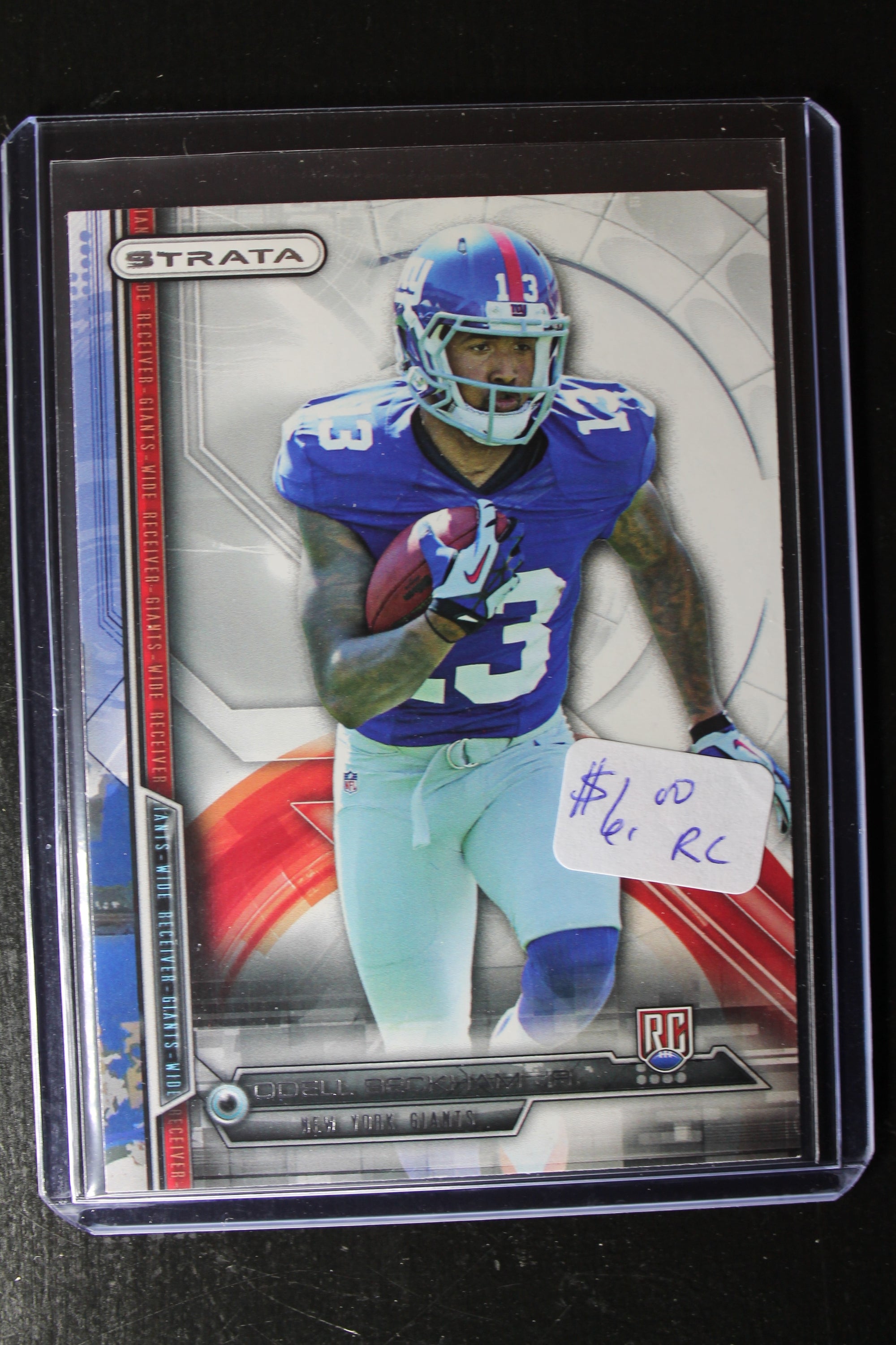 Odell Beckham Jr. 2014 Topps Strata Rookie Card