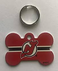 NHL New Jersey Devils Bone Dog Tag