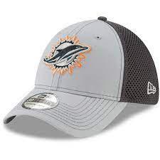 NFL Miami Dolphins New Era Neo Grayed Out 39Thirty Flex Hat