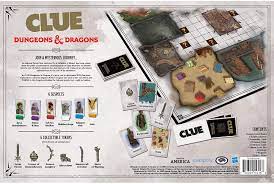 Dungeon & Dragons Clue Board Game - The Classic Mystery Game
