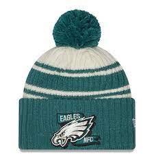 NFL Philadelphia Eagles New Era '22 Sideline Sports Knit Toque with Pom