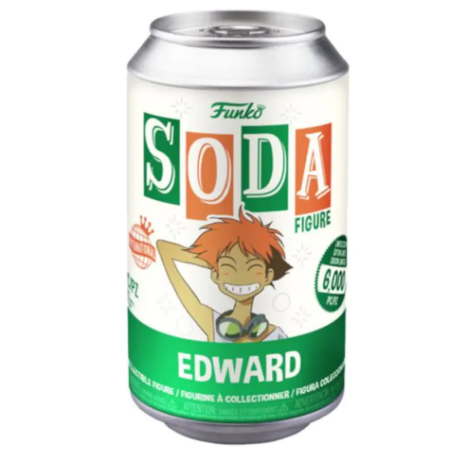 Funko Soda Edward "International" (Cowboy Bebop) -NEW in Sealed Can - (Sale)
