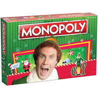 Elf Monopoly Board Game