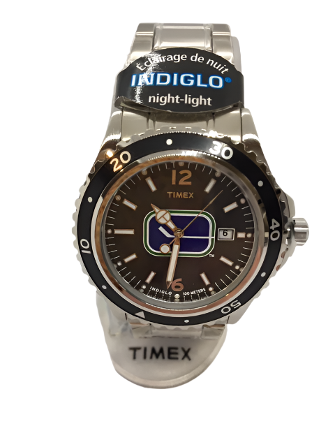 NHL Vancouver Canucks (Vintage) Indiglo Timex Watch