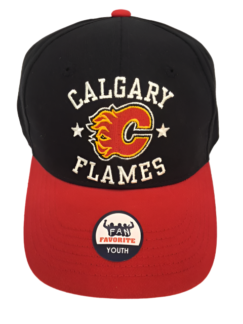 NHL Calgary Flames Youth 2 Tone Bravo Hat