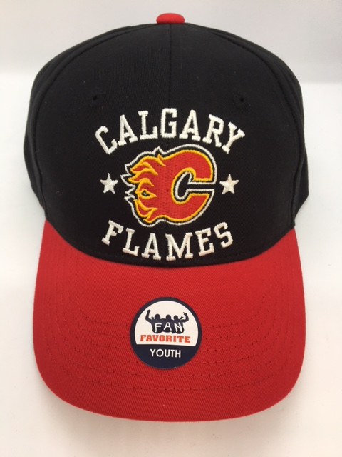 NHL Calgary Flames Youth 2 Tone Bravo Hat