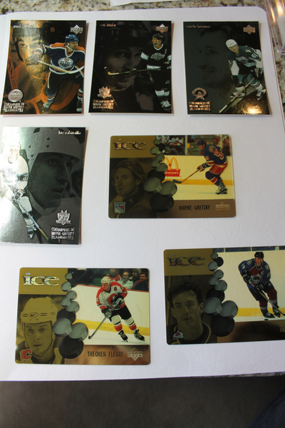 1998-99 MCDONALD'S UPPER DECK COMPLETE SET and GRETZKY TEAMMATES INSERTS