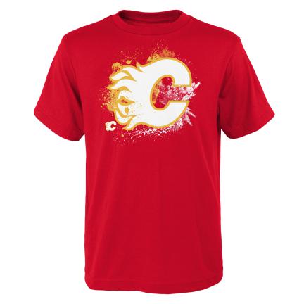 NHL Calgary Flames Youth Splashin Tee