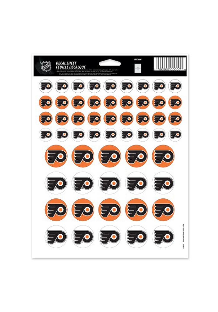 NHL Philadelphia Flyers Decal Sheet