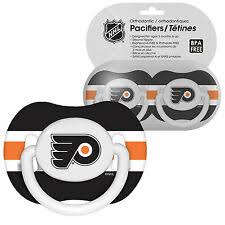 NHL Philadelphia Flyers Pacifiers- 2 pack