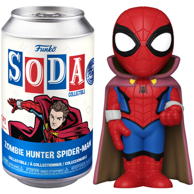 Funko Soda Zombie Hunter Spider-Man Special Edition (sealed in can-chance to pull a chase)