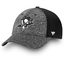 NHL Pittsburgh Penguins Fanatics Stretch Fit Heathered Hat