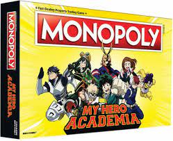 My Hero Academia Monopoly Board Game
