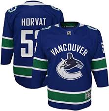 NHL Vancouver Canucks Youth Bo Horvat #53 Premier Home Jersey SALE