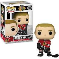 Funko POP NHL Bobby Hull #66 Hockey Legends  Chicago Blackhawks