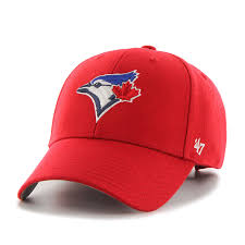 MLB Toronto Blue Jays 47 Brand MVP Adjustable Hat (red)