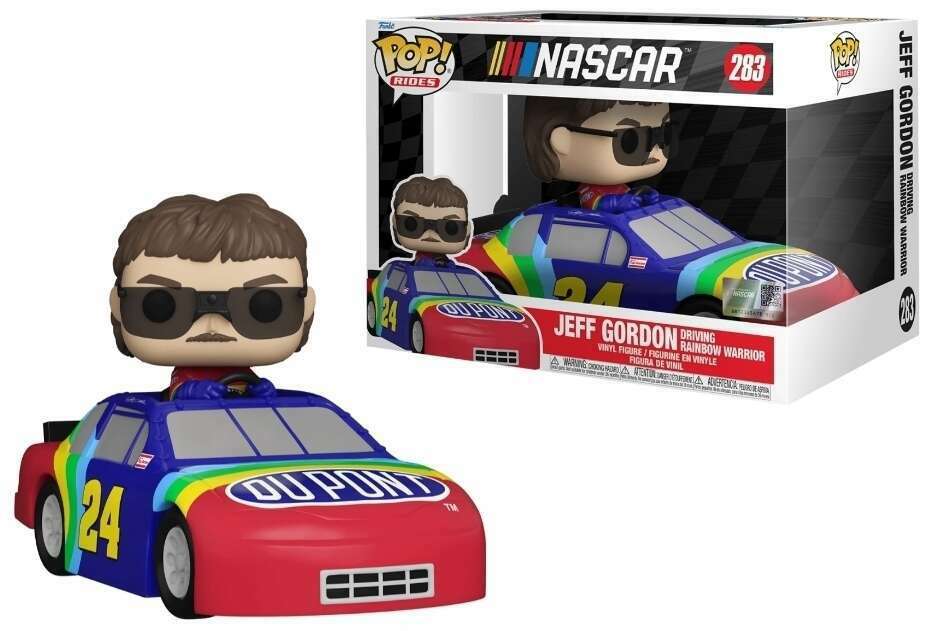 Funko POP Ride Jeff Gordon Driving Rainbow Warrior #283 - Nascar