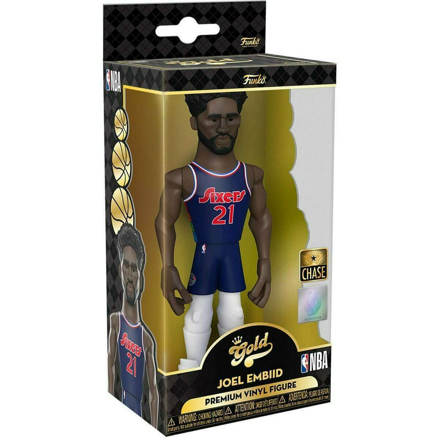 Funko Gold NBA Joel Embiid  5" CHASE - Philadelphia 76ers