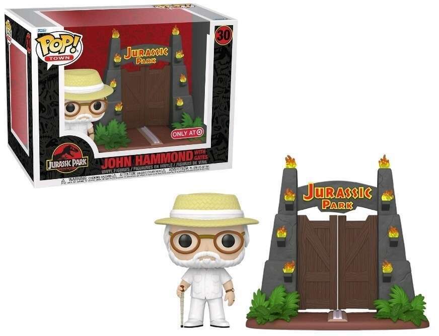 Funko POP Town John Hammond with Gates #30 -Jurassic Park Target Exclusive