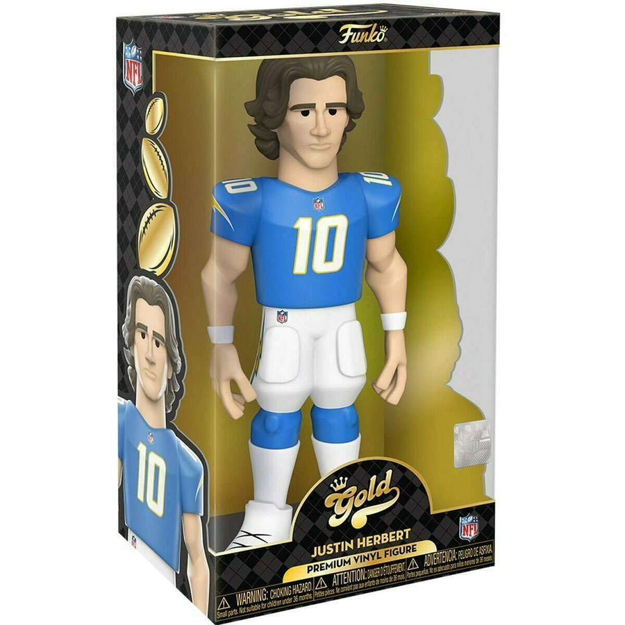 Funko Gold NFL Justin Herbert 12" -Los Angeles Chargers
