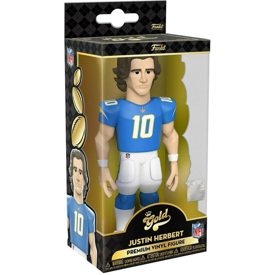 Funko Gold NFL Justin Herbert  5" -Los Angeles Chargers