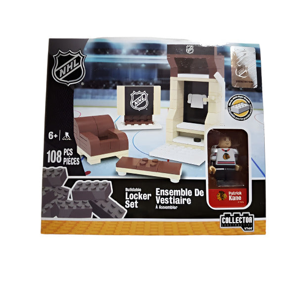NHL OYO Buildable Locker Set  - Patrick Kane Chicago Blackhawks