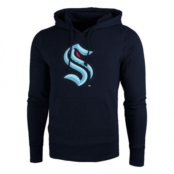 NHL Seattle Kraken Mens 47 Brand Logo Hoodie
