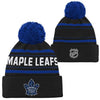NHL Toronto Maple Leafs Youth 3rd Jersey Toque with Pom