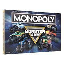 Monster Jam Monopoly Collector Board Game