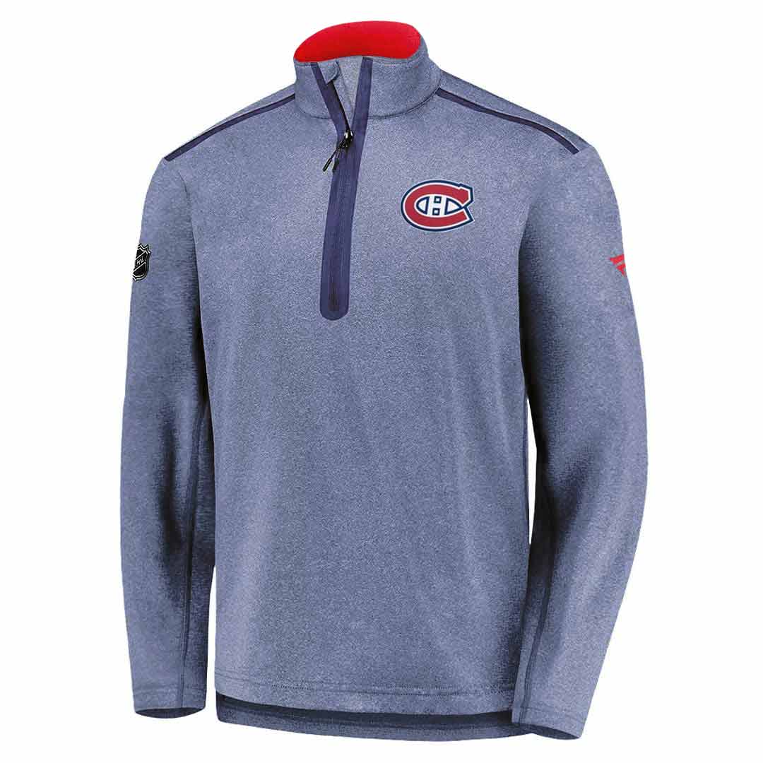 NHL Montreal Canadiens Fanatics 1/4 Zip Pullover