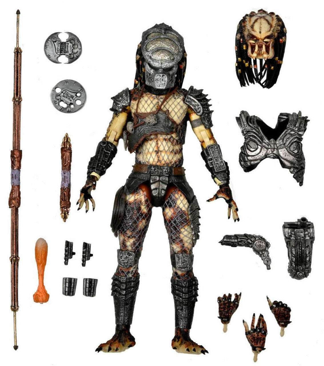 NECA Predator 2 Ultimate Boar Predator 7" Action Figure - 30th Anniversary