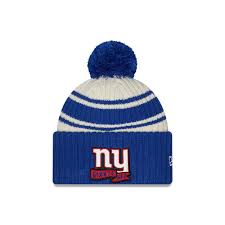 NFL New York Giants New Era Sideline Sports Knit Toque with Pom