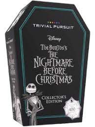 Disney The Nightmare Before Christmas Trivial Pursuit Game - Travel Collectors Edition