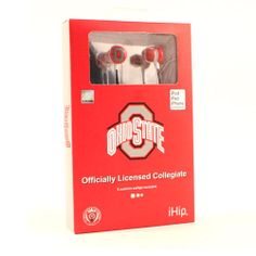 NCAA Ohio State Buckeyes iHip Earphones- SALE