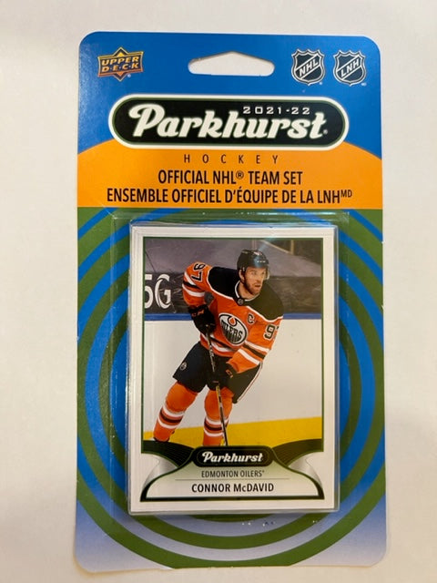 Upper Deck 2021-22 Parkhurst NHL Team Set - Edmonton Oilers