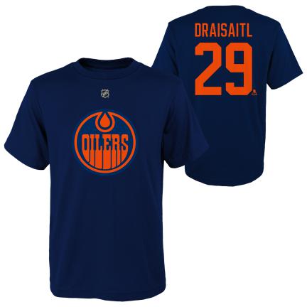 NHL Edmonton Oilers Youth  "Leon Draisaitl" Player Tee (navy)