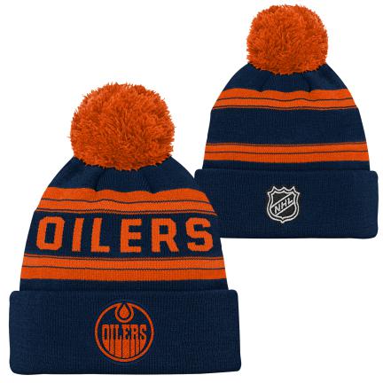 NHL Edmonton Oilers Kids 3rd Jersey Jacquard Toque