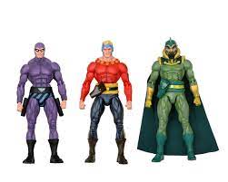 The Original Superheroes 7" Figures - The Phantom, Flash Gordon & Flash Gordon Ming
