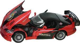 NHL Ottawa Senators 1:18 Scale Dodge Viper GT2