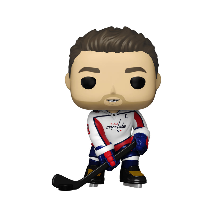 Funko POP NHL -Alex Ovechkin #59 Retro White (Washington Capitals) -Canadian Exclusive