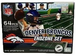 NFL Denver Broncos Endzone Set OYO Sportstoys