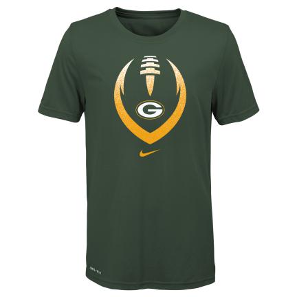 NFL Green Bay Packers Youth Nike Dri-Fit tee
