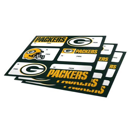 NFL Green Bay Packers Team Gift Stickers
