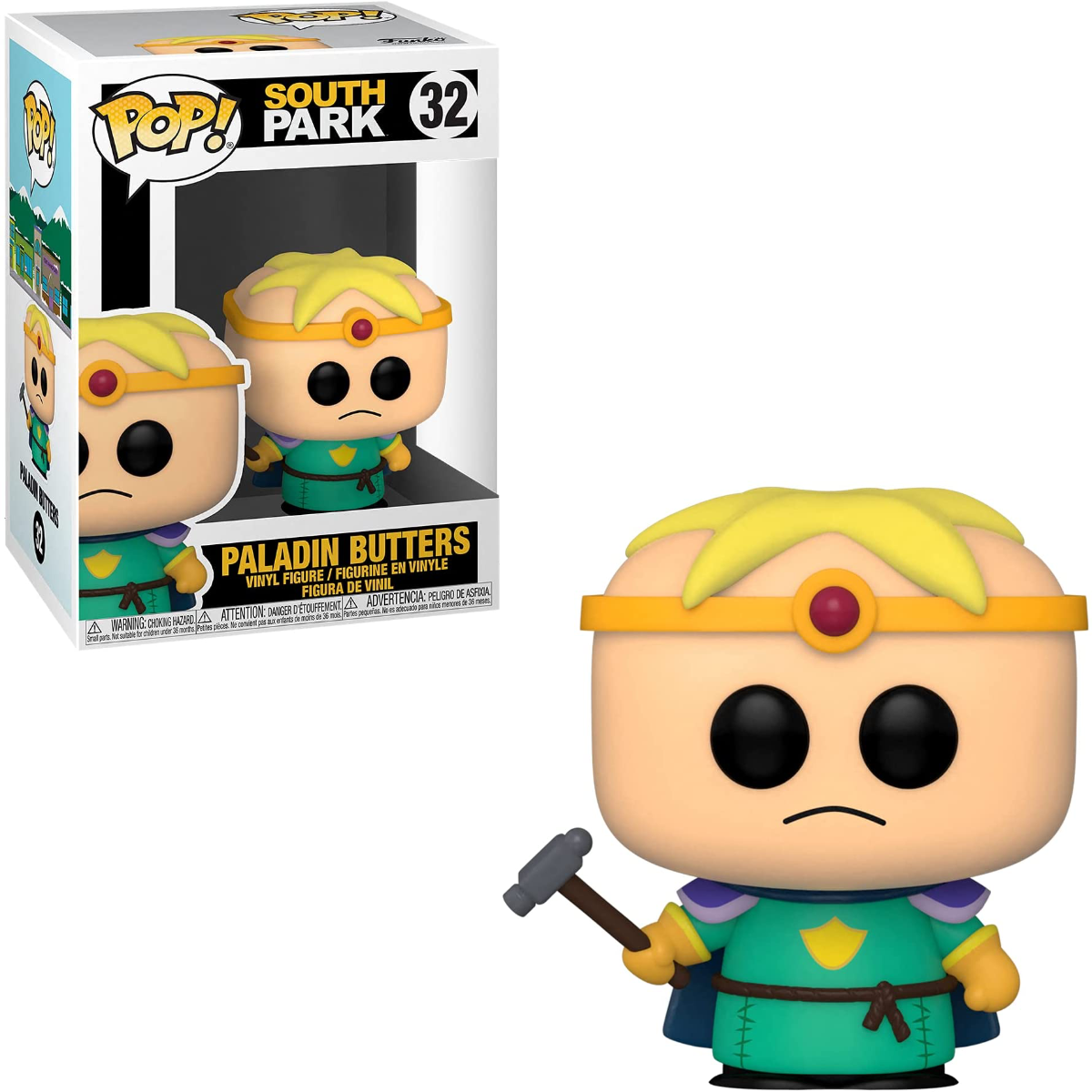 Funko POP Paladin Butters #32 South Park Stick of Truth Series