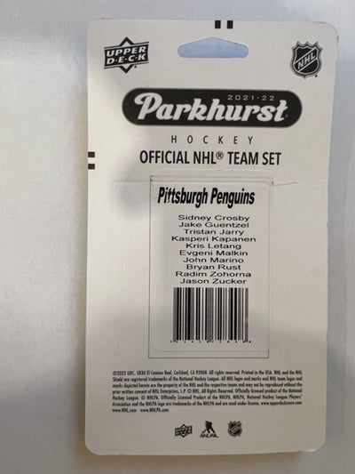 Upper Deck 2021-22 Parkhurst NHL Team Set - Pittsburgh Penguins