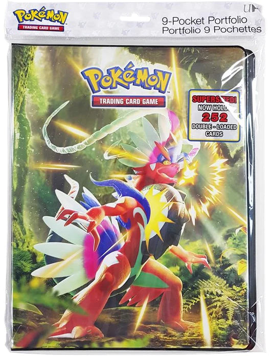 Pokemon Scarlet & Violet Ultra Pro 9-pocket Portfolios (holds 252 cards)
