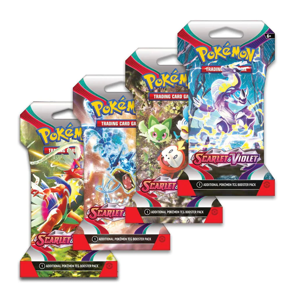 Pokemon Scarlet & Violet Blister Packs (Packs -10 cards per pack)