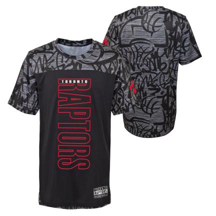 NBA Toronto Raptors Youth Court Mural Tee